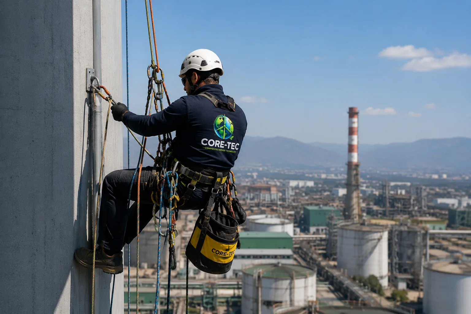 Trabajo industrial en altura